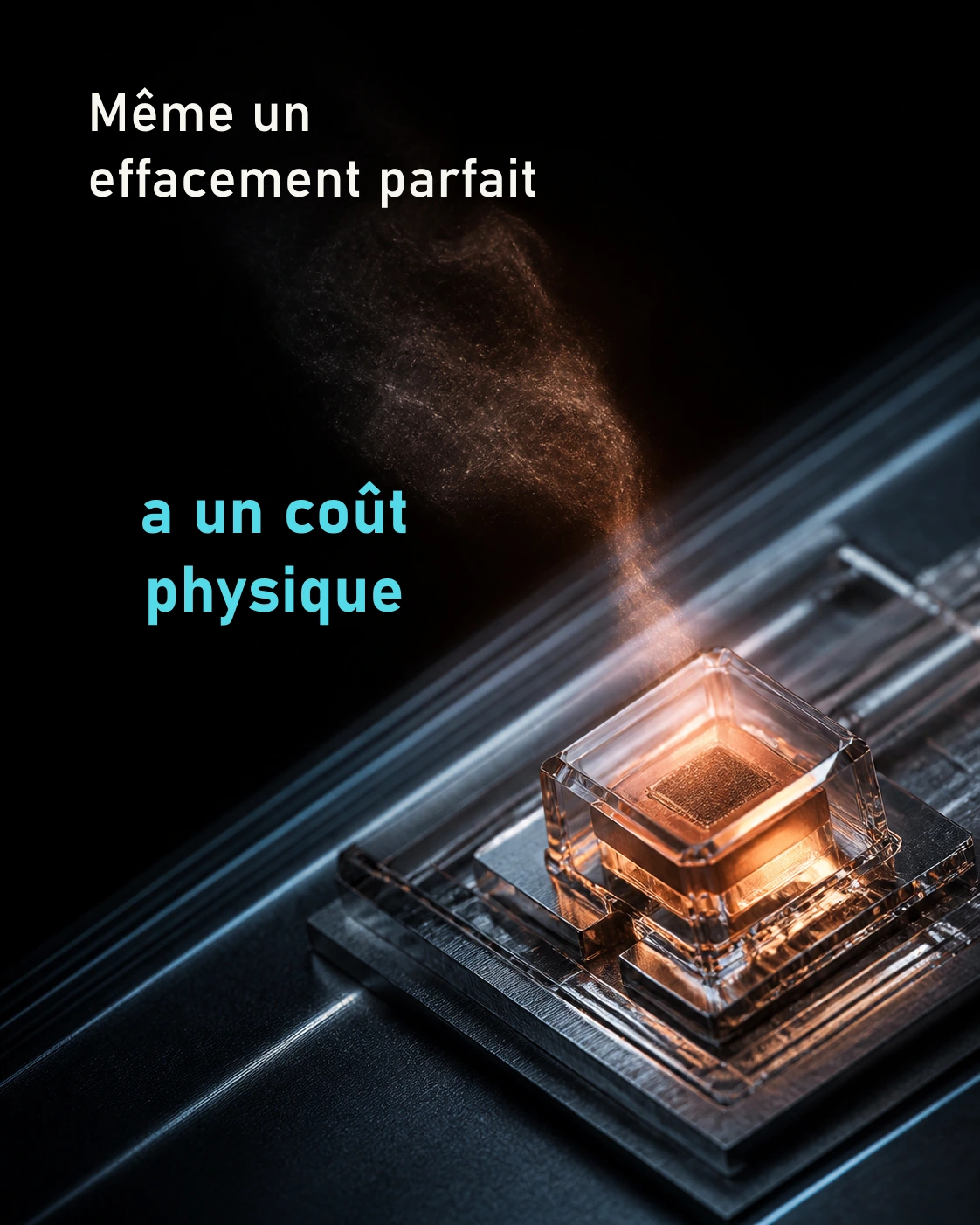 Couverture du carrousel Le coût physique de l'information.