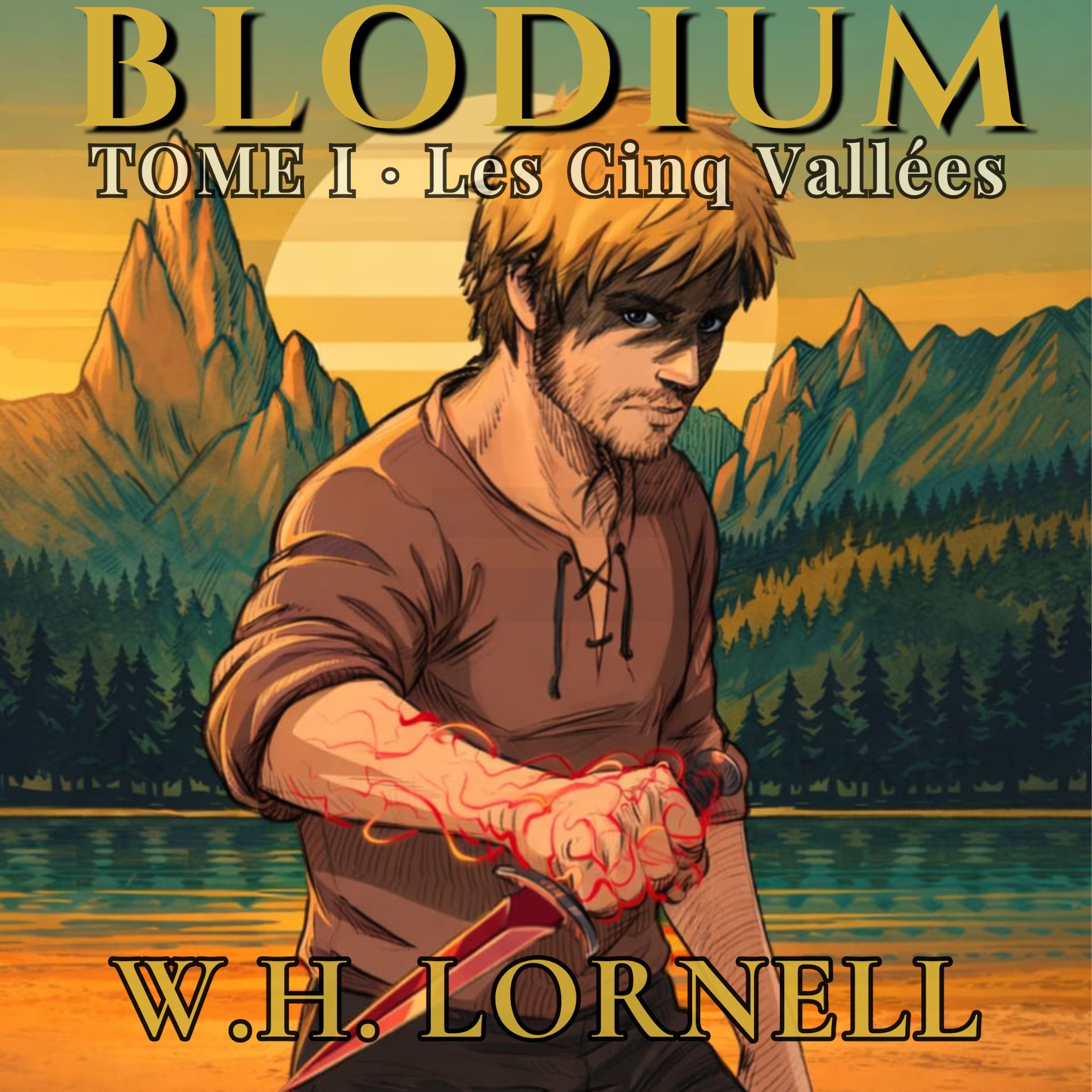 Version audio de Blodium Tome I — Les Cinq Vallées