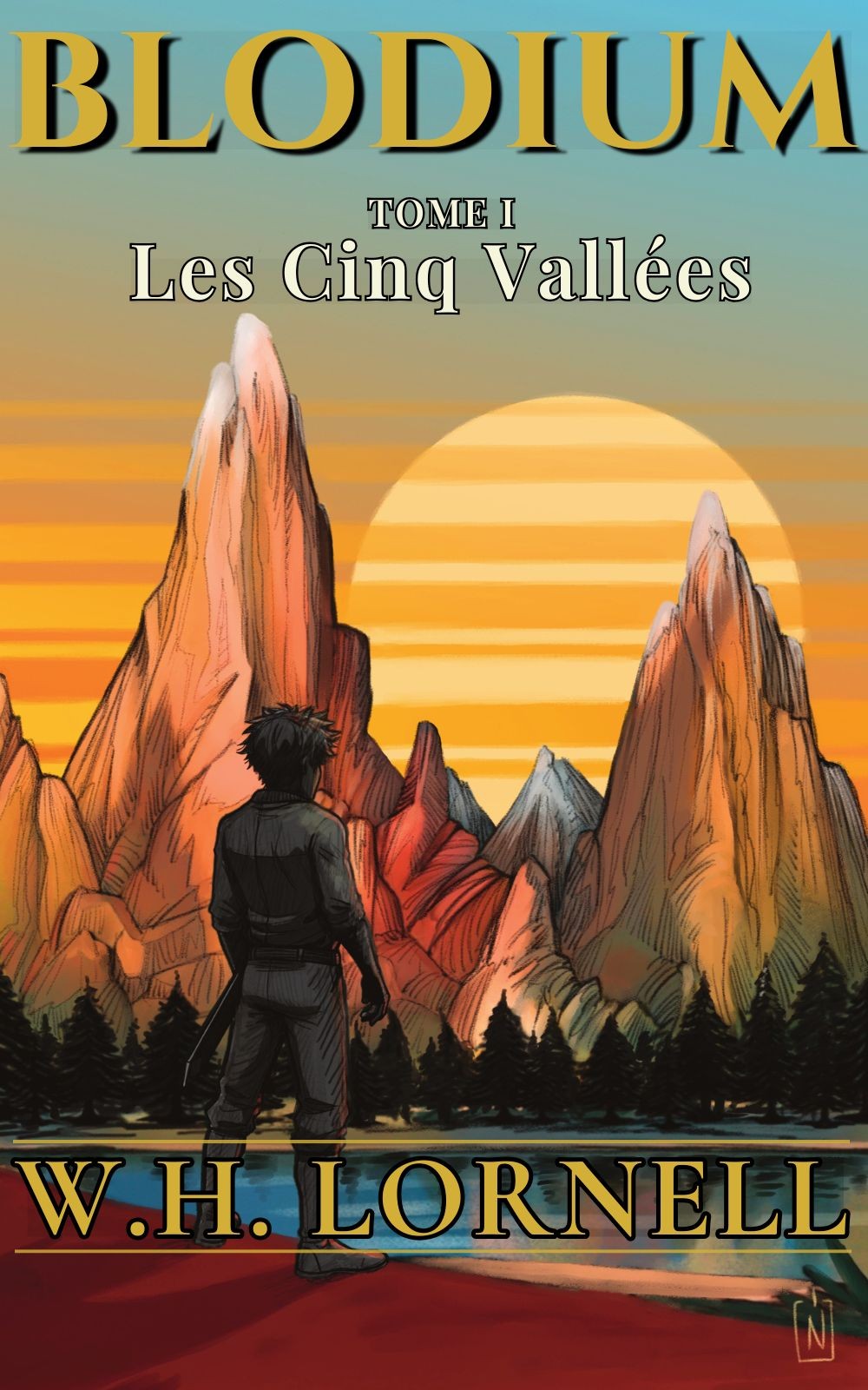 Couverture Tome I — Les Cinq Vallées par Nitch