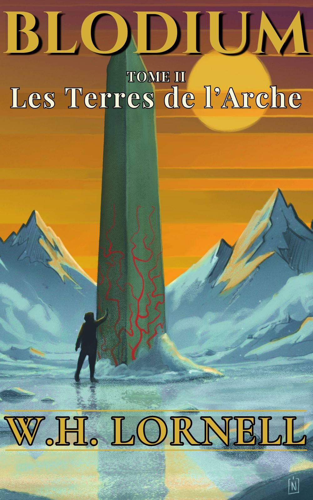 Couverture Tome II — Les Terres de l’Arche par Nitch