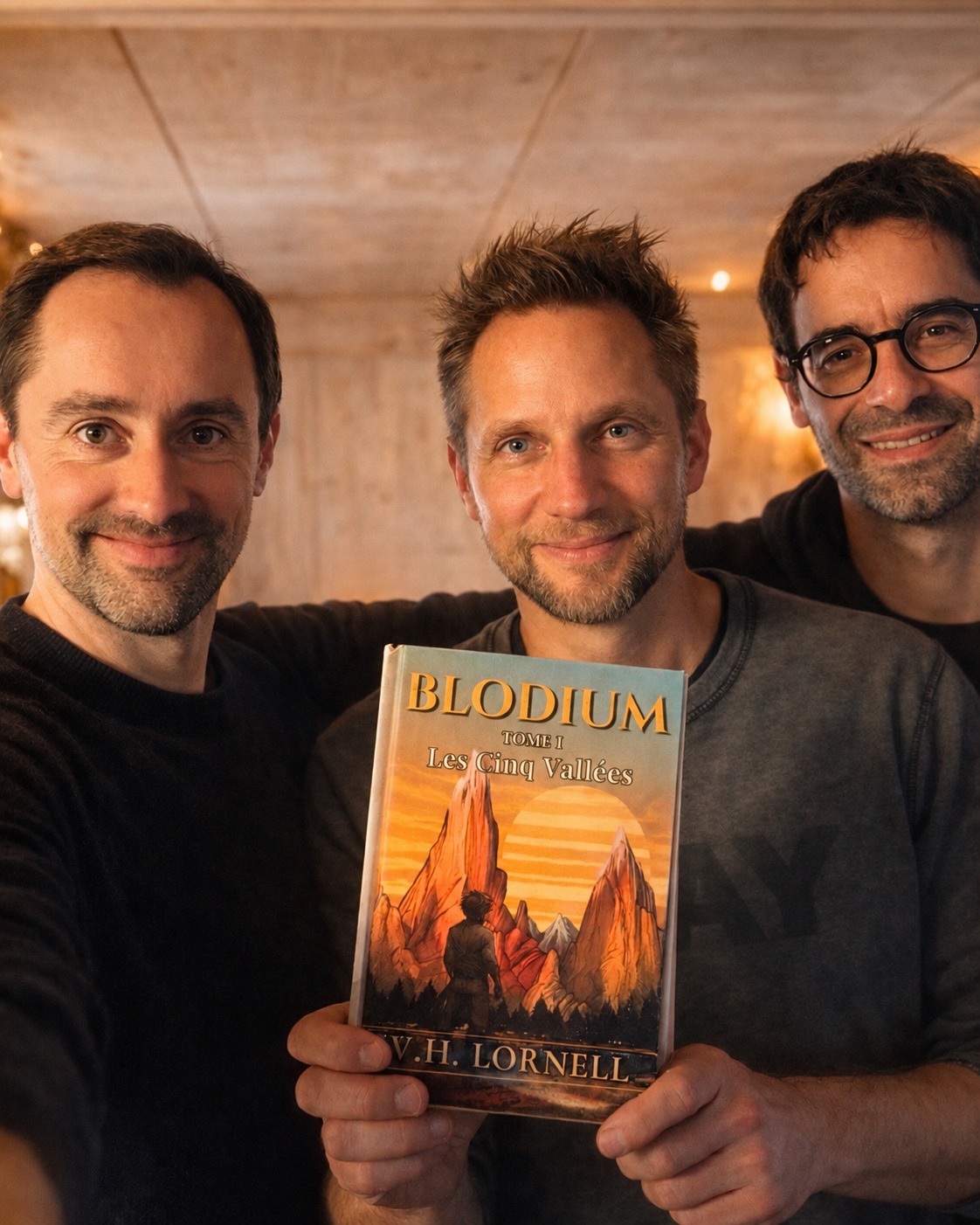 W. H. Lornell, Ludovic B. et l’illustrateur Nitch autour de Blodium